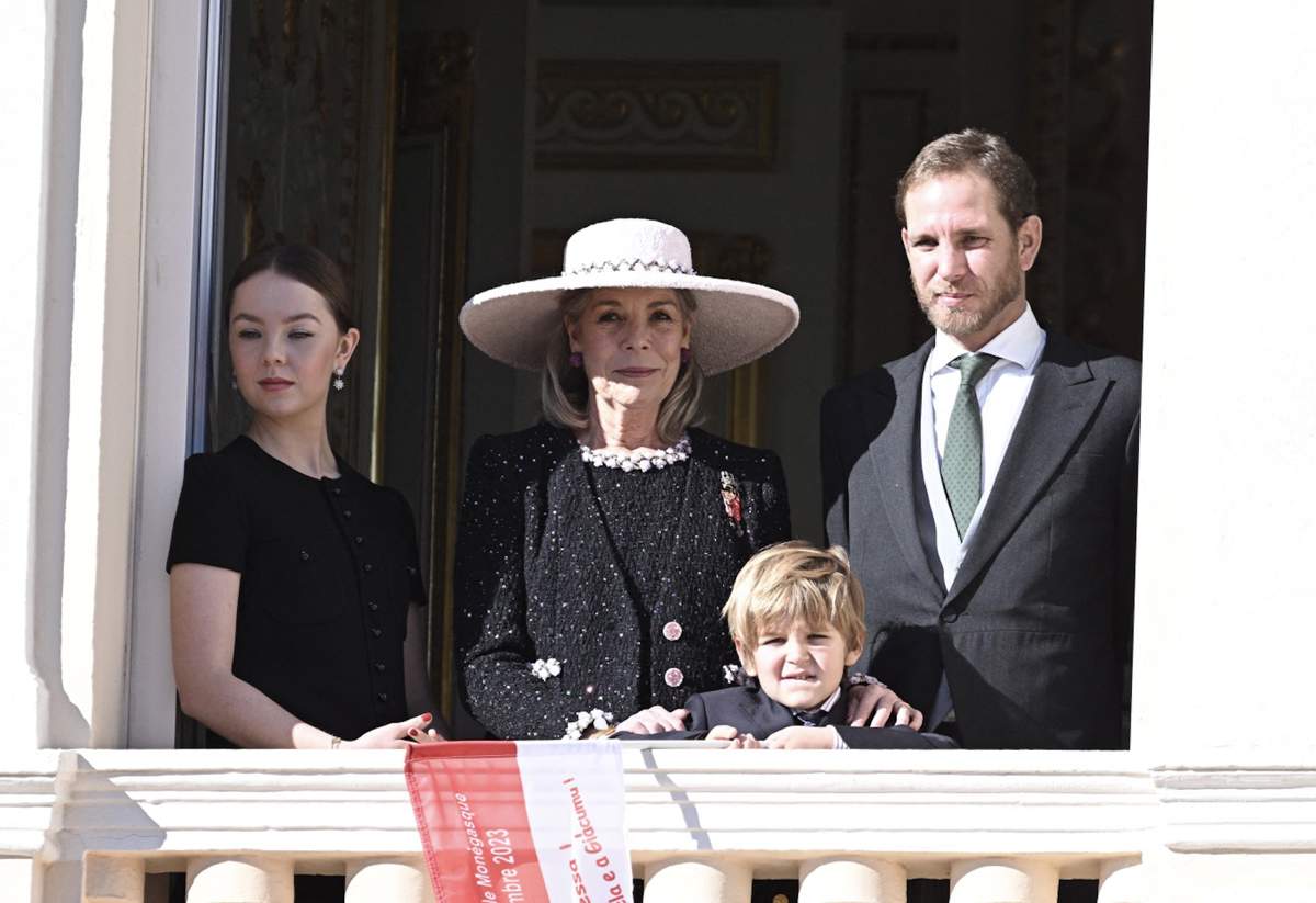 Carolina de Mónaco, Alexandra y Andrea Casiraghi