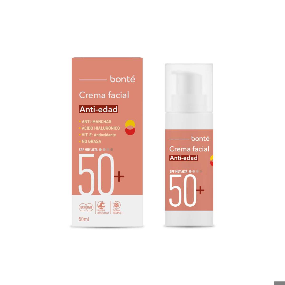 Crema Facial Antiedad 50+ 50ml bodegon