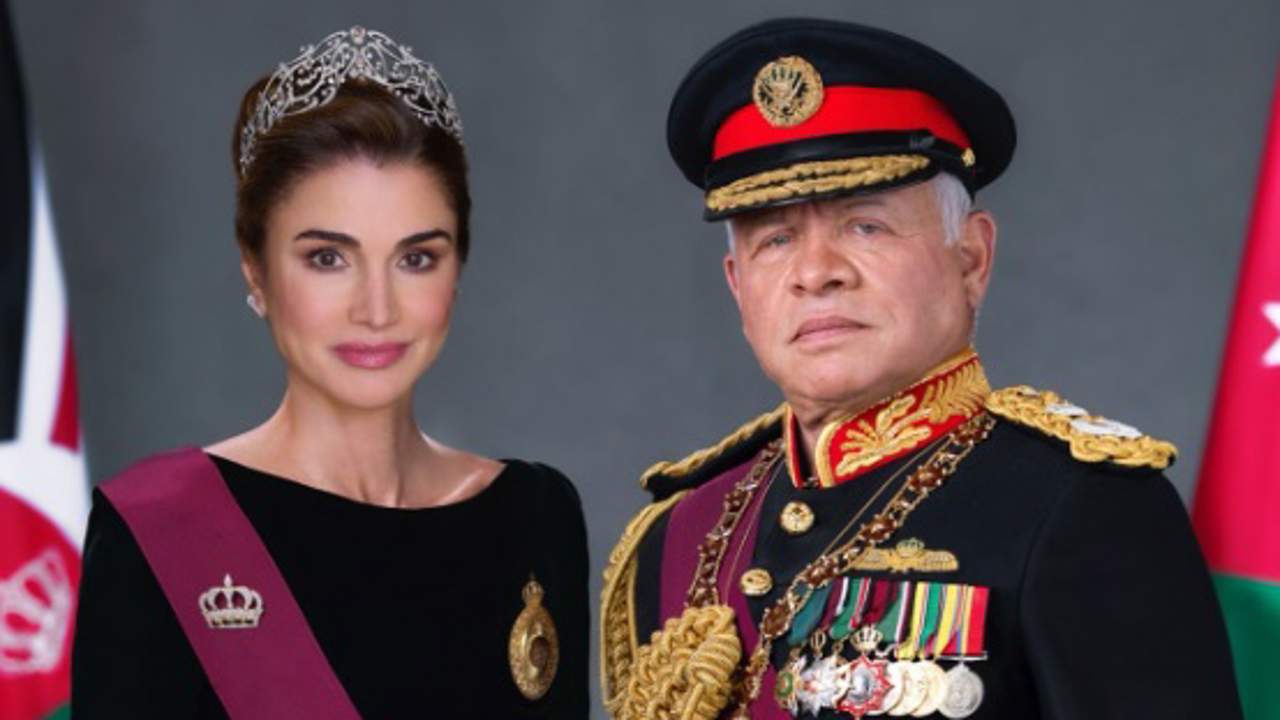 Rania de Jordania 'rompe el protocolo' con la felicitación a su marido, el rey Abdalá, por su Jubileo de Plata