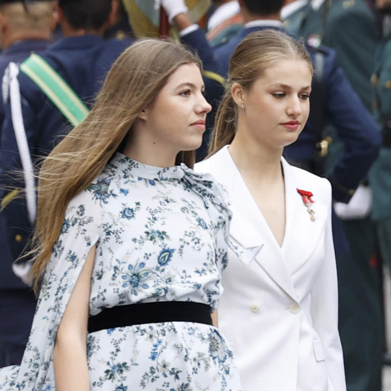 La inusual imagen de Elisabeth de Bélgica que nunca veremos en la princesa Leonor