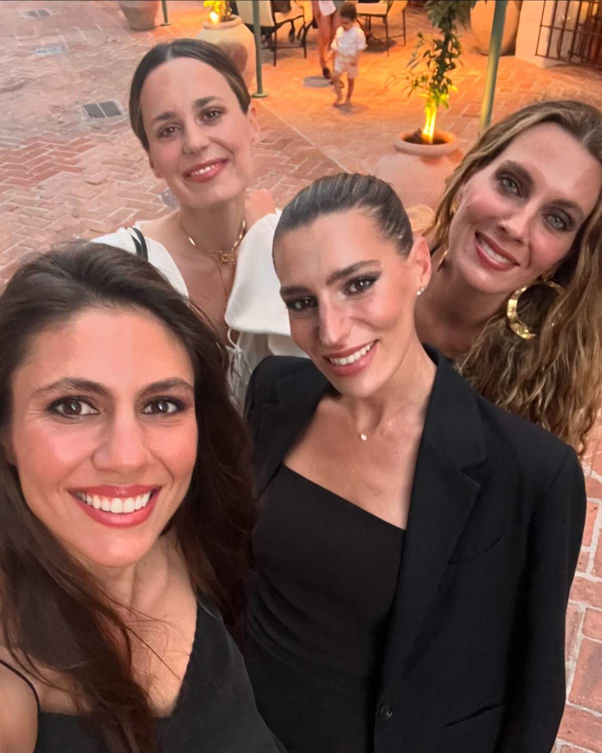 Ana Cristina, Claudia, Eugenia y Alejandra