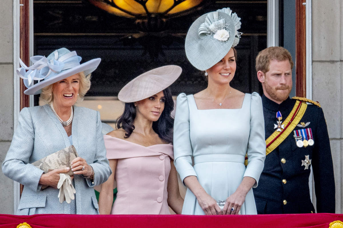 Meghan Markle, Kate Middleton y príncipe Harry