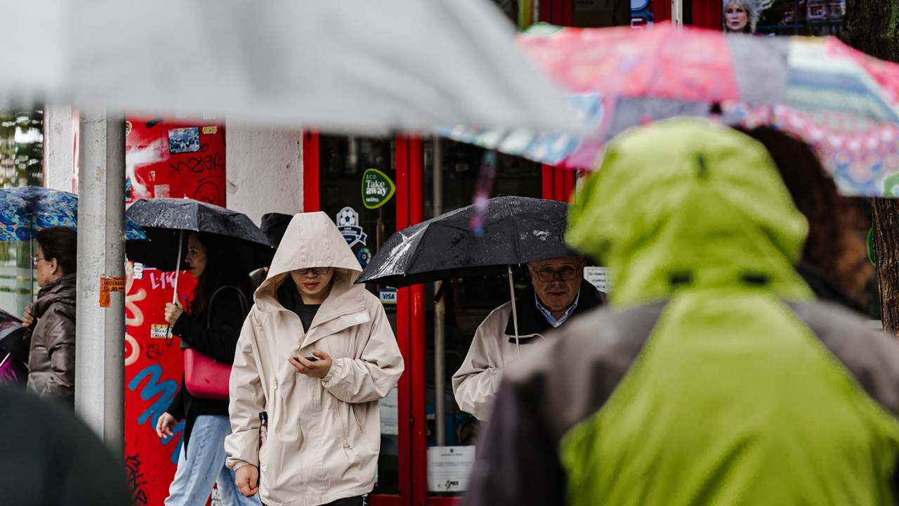 Lluvia en España