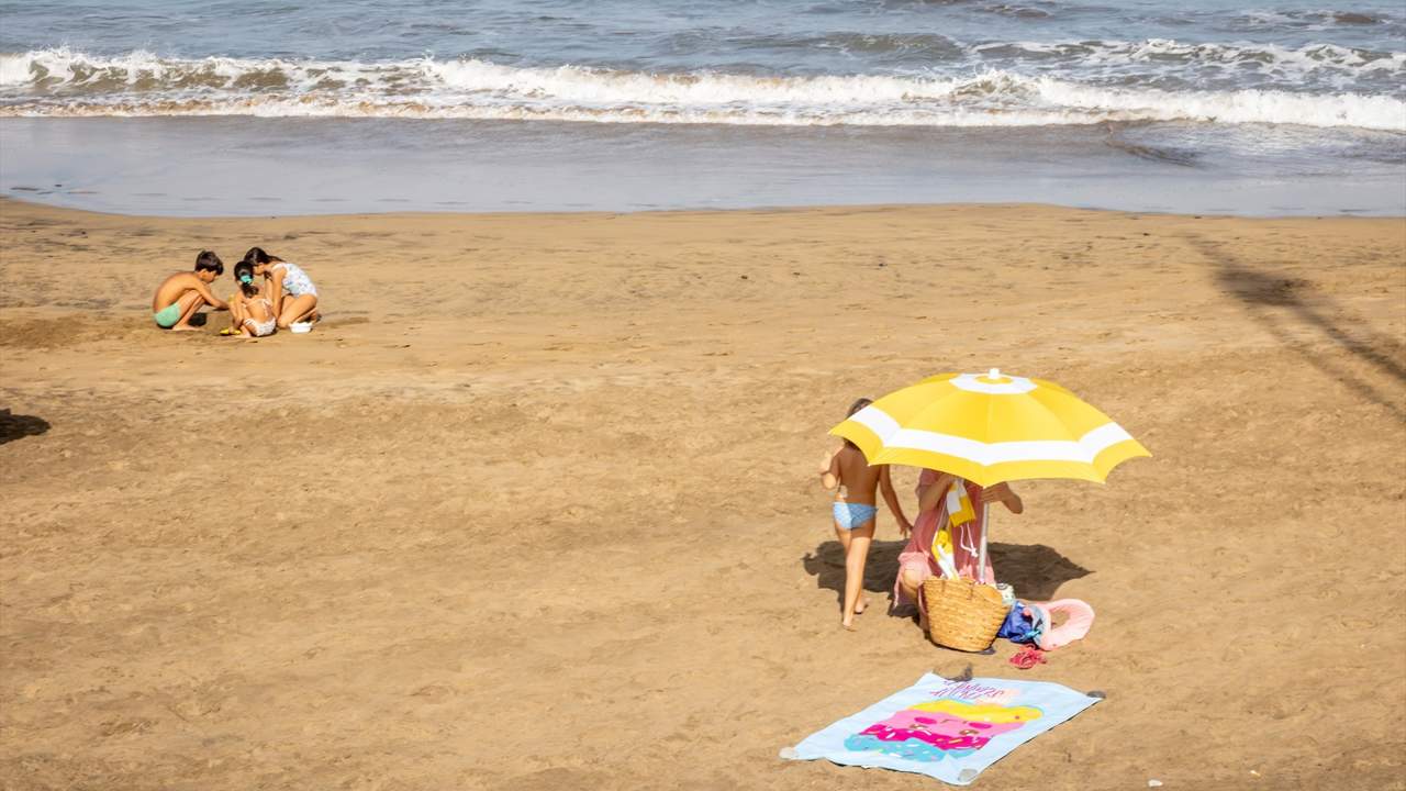 Playa en verano