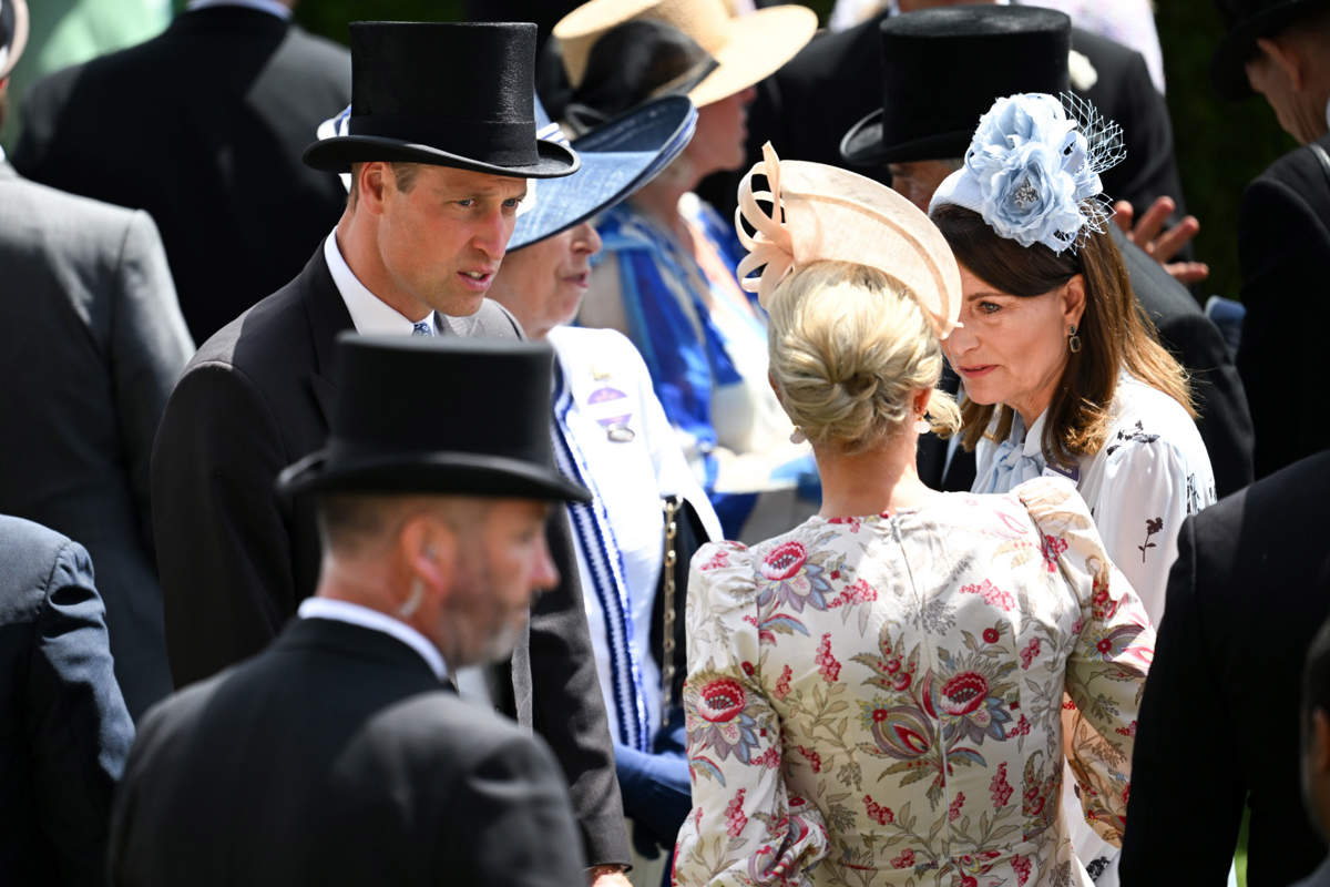 Guillermo y Carole Middleton