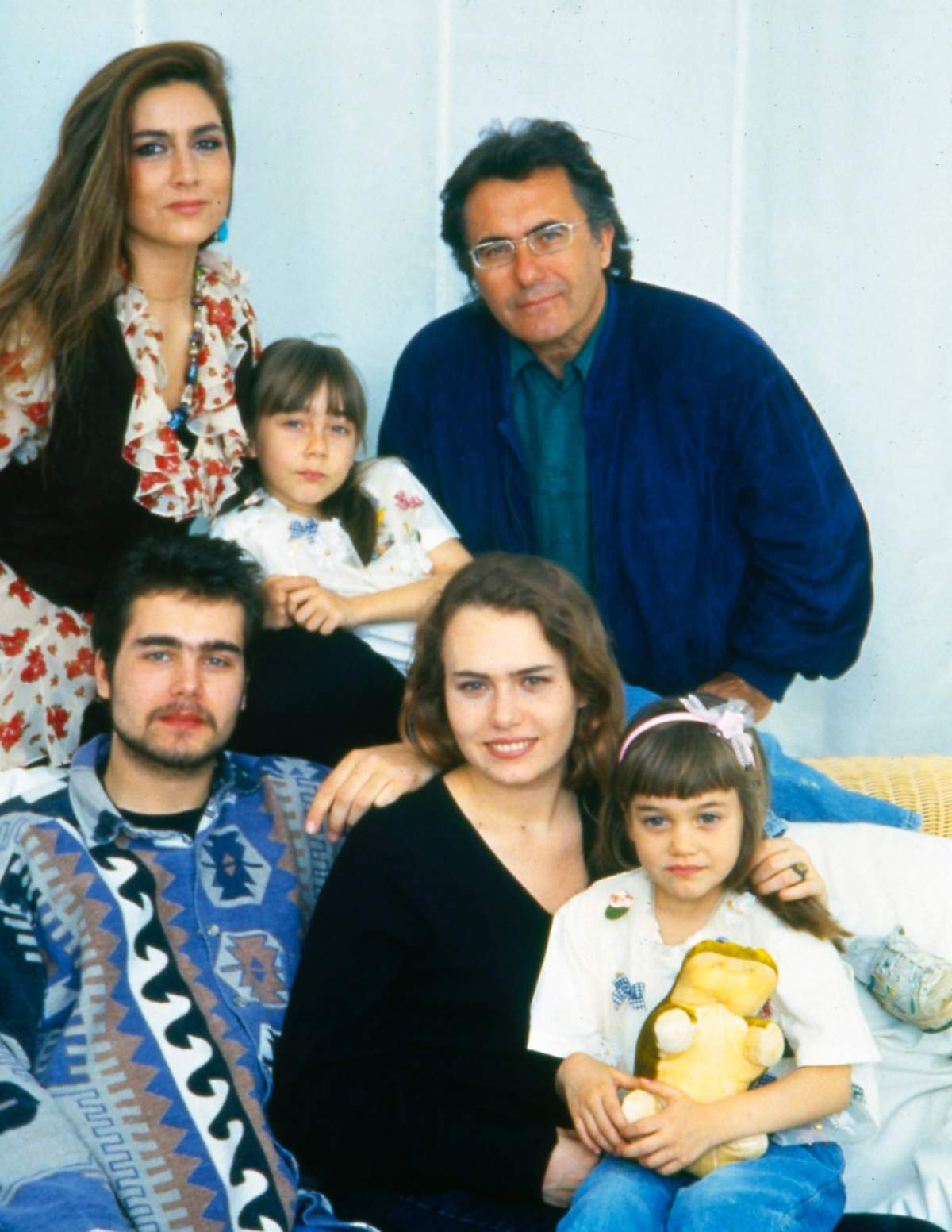 Al Bano y Romina, con sus hijos