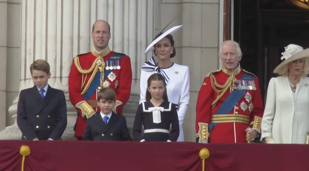 Trooping the colour 2024