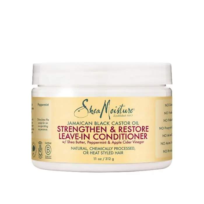 SheaMoisture Jamaican Black Castor Oil Strengthen & Restore Leave-In Conditioner