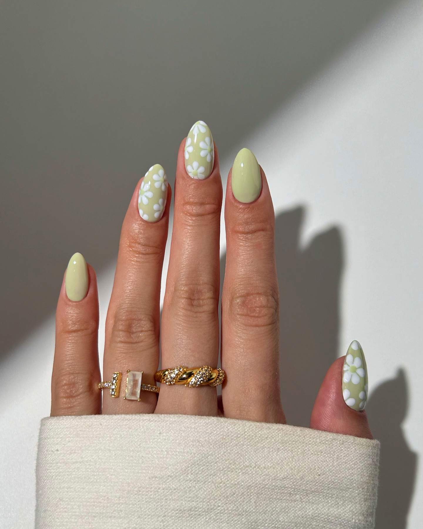 Matcha nails
