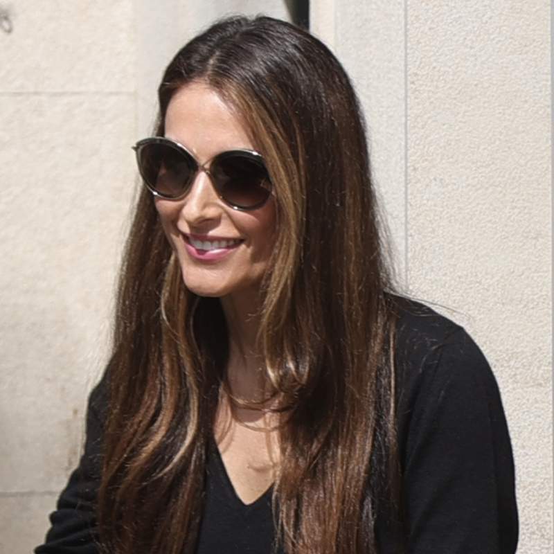 Paloma Cuevas, espectadora de excepción del concierto de Luis Miguel desde un lugar privilegiado 