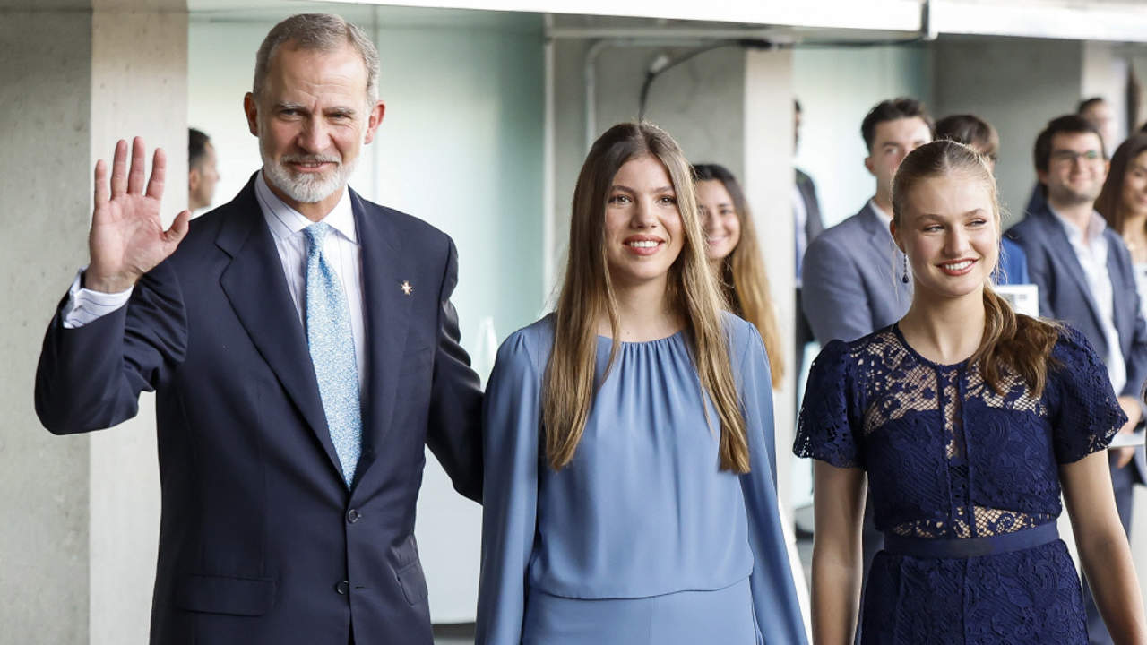 Felipe, Letizia, Leonor y Sofía