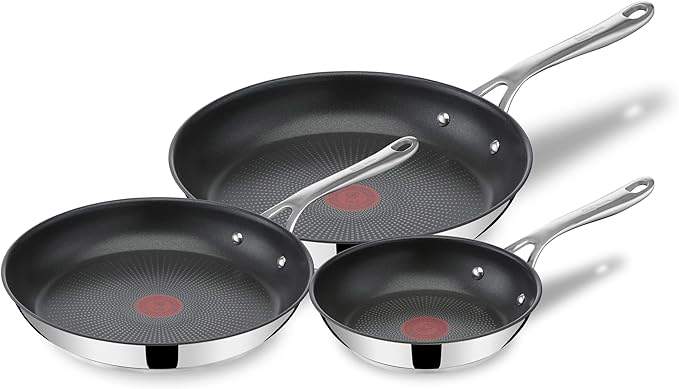 Tefal Jamie Oliver - Juego 3 Sartenes