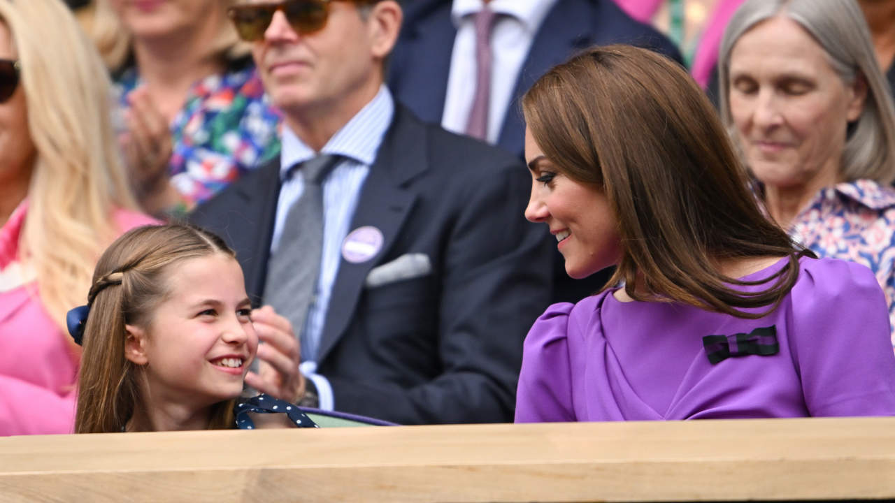 Charlotte y Kate Middleton 