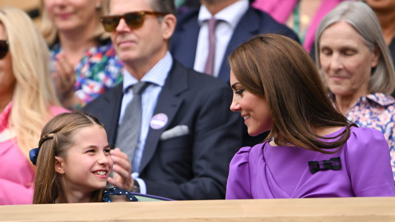La princesa Charlotte, el mejor apoyo de Kate Middleton en Wimbledon 
