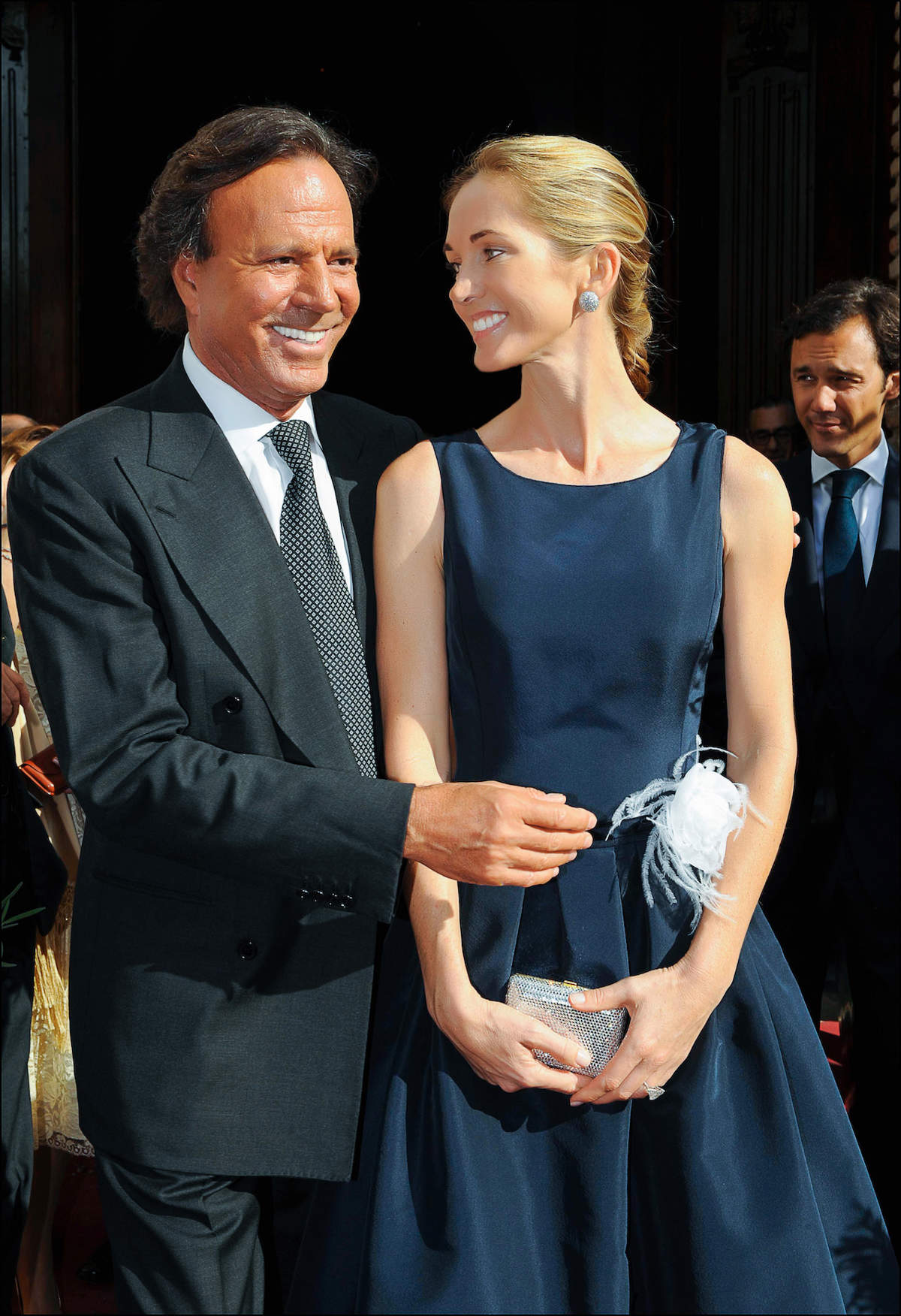 Julio Iglesias y su mujer Miranda