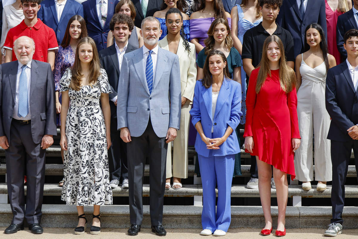 Leonor, Felipe, Letizia y Sofia