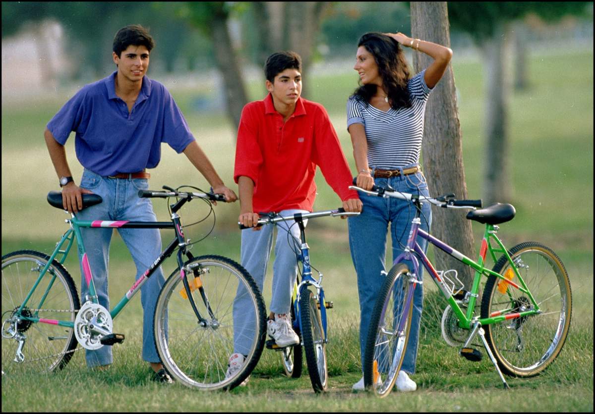 Carmen, con Fran y Cayetano