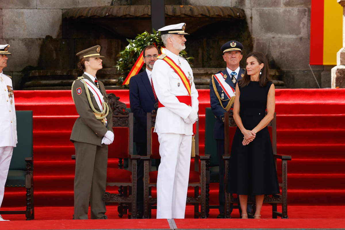 Felipe, Letizia y Leonor