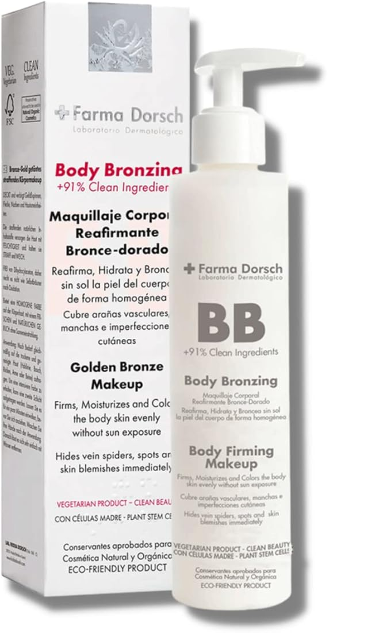 Body bronzing de Farma Dorsch.