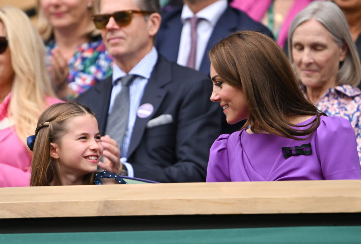 Charlotte y Kate Middleton 