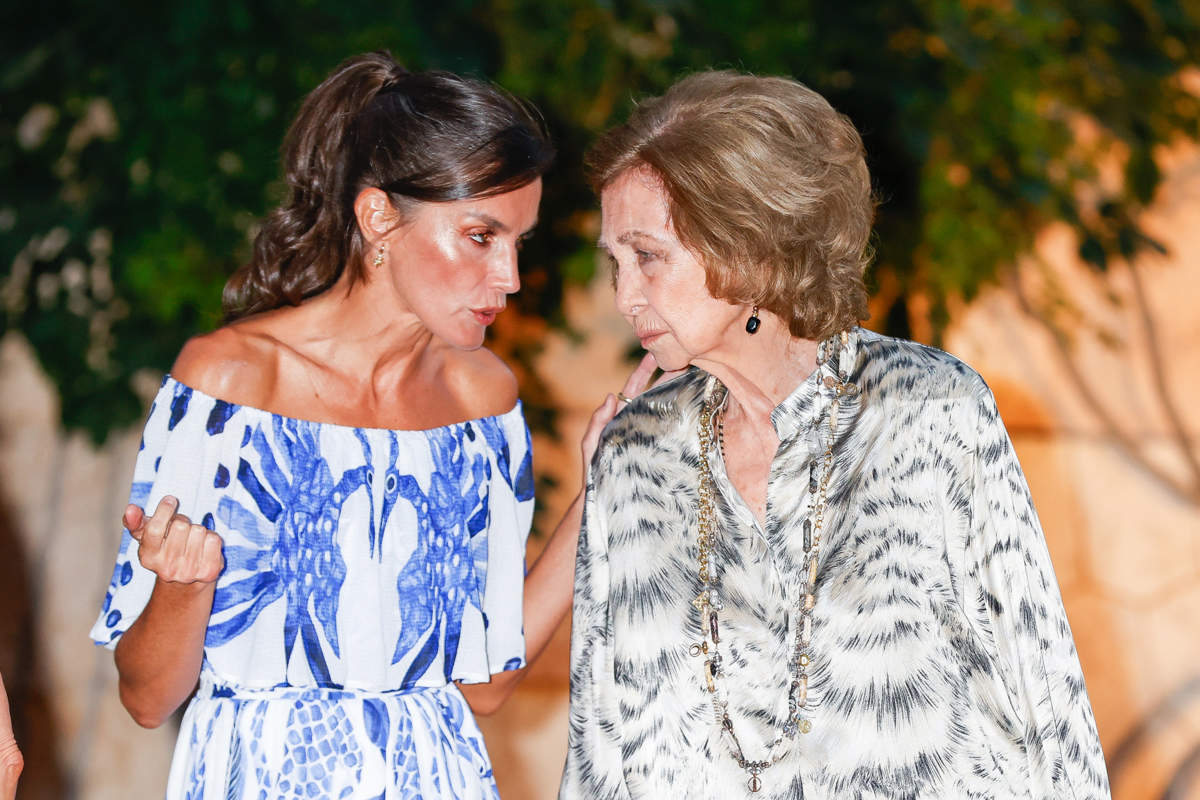 Reina letizia y Sofía