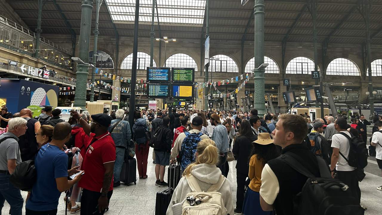 Francia estación de tren