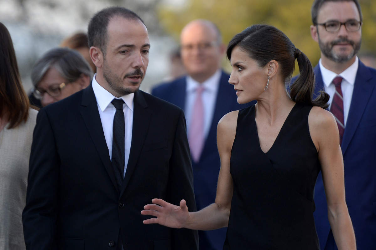 reina Letizia en el Atlándita Film Fest