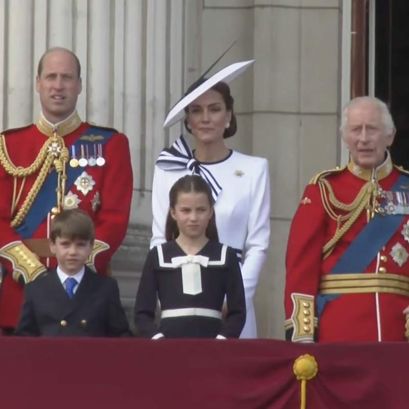 Trooping the colour 2024