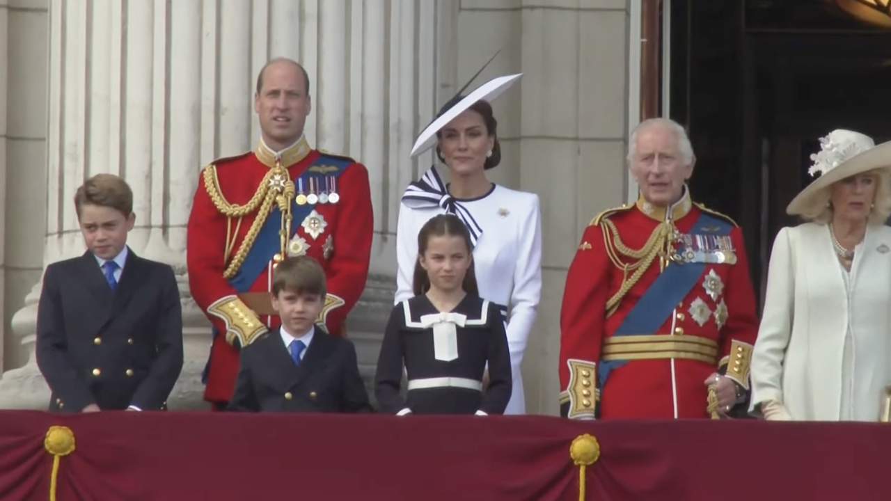 Trooping the colour 2024