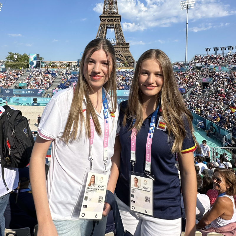 Leonor y Sofía