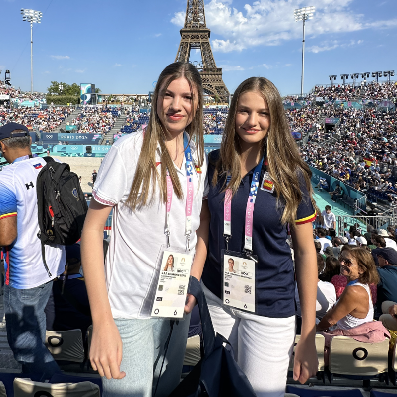 El encuentro que Leonor y Sofía han evitado a toda costa durante su estancia en los Juegos Olímpicos de París 