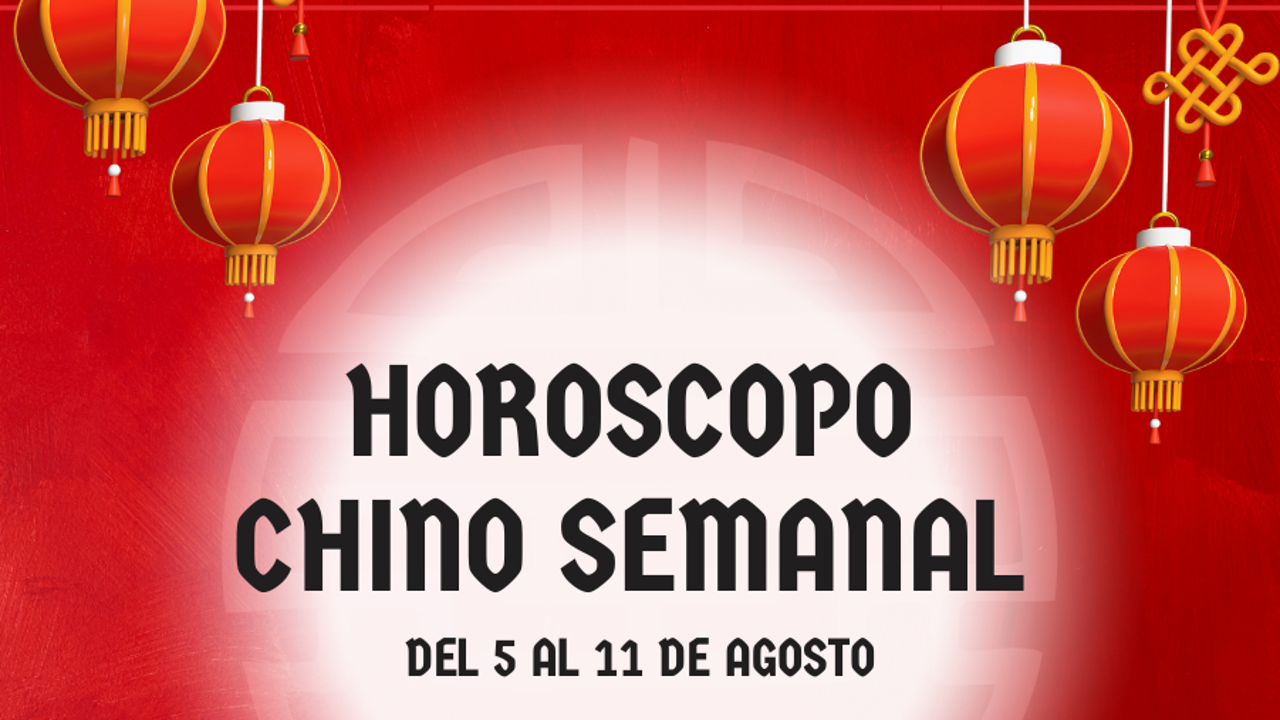 Horóscopo chino semanal del 5 al 11 de agosto