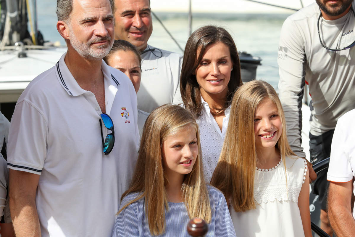 Felipe, Letizia, Leonor y Sofía