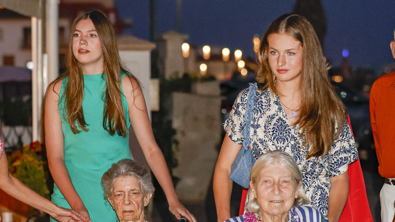 Sofía, Leonor, Irene y Tatiana 