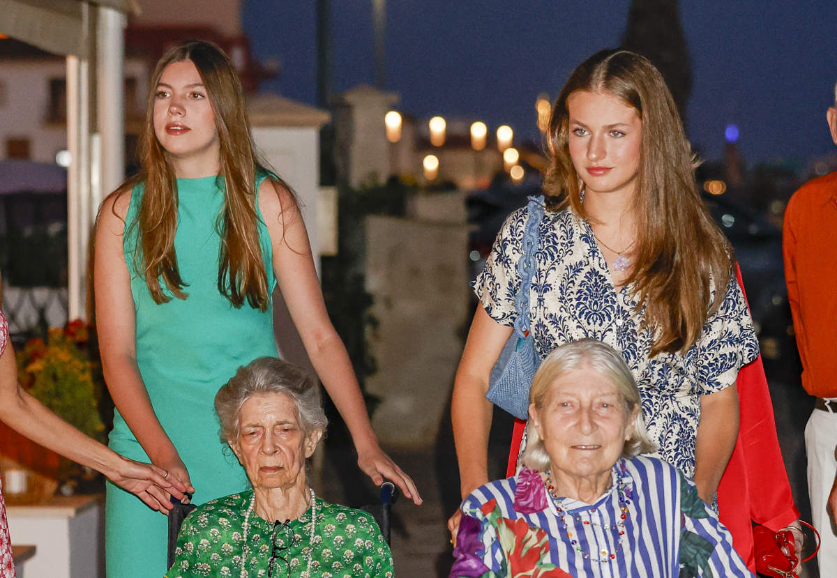 Sofía, Leonor, Irene y Tatiana 