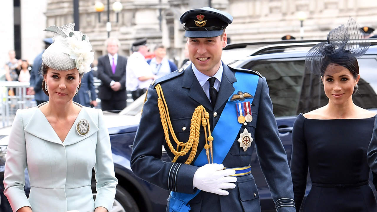 Guillermo, Kate y Meghan