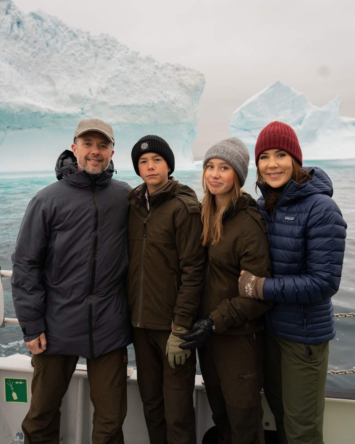 Federico, Vincent, Josephine y Mary