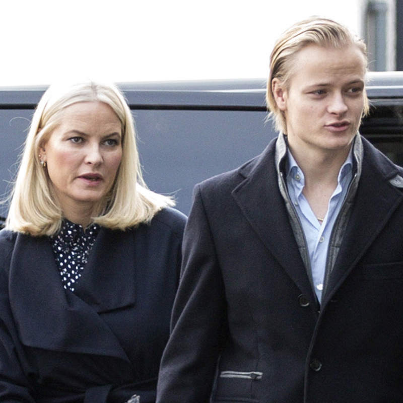 Mette Marit, Marius y Haakon