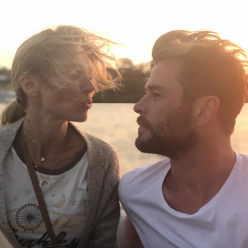 Elsa Pataky y Chris Hemsworth