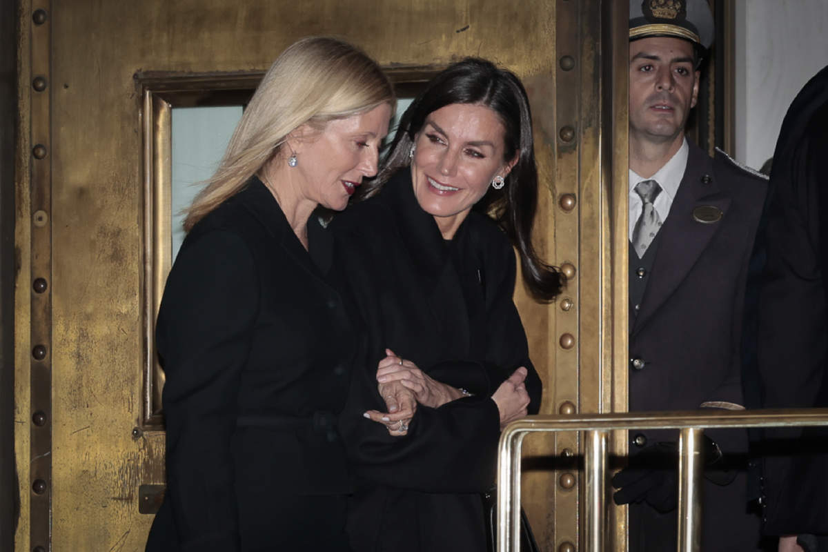 la reina Letizia y Marie Chantal