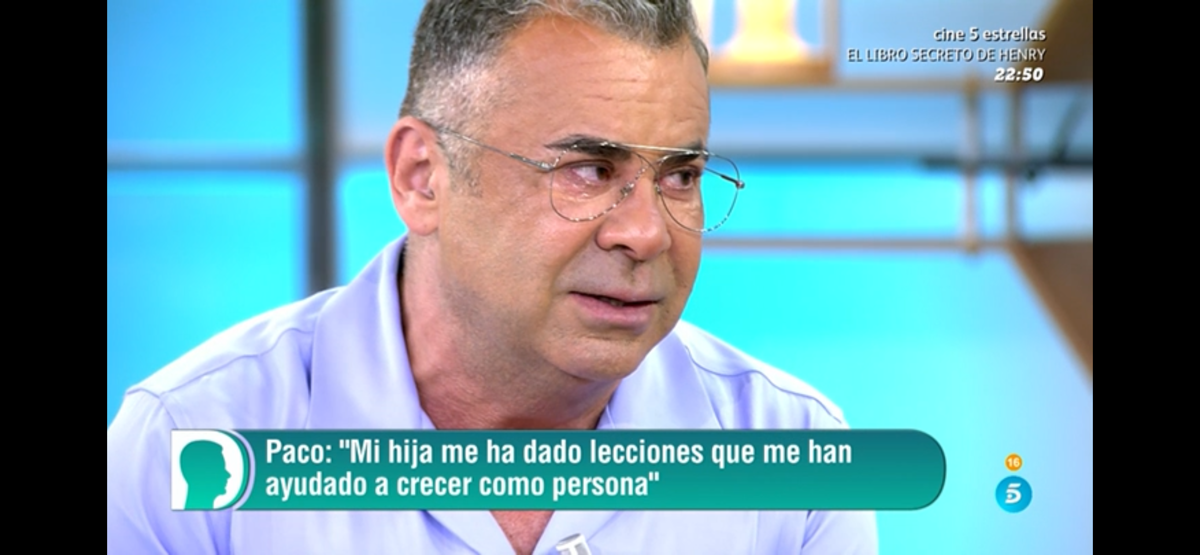 Jorge, emocionado 