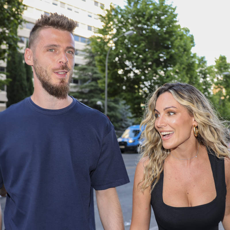 Edurne y David de Gea