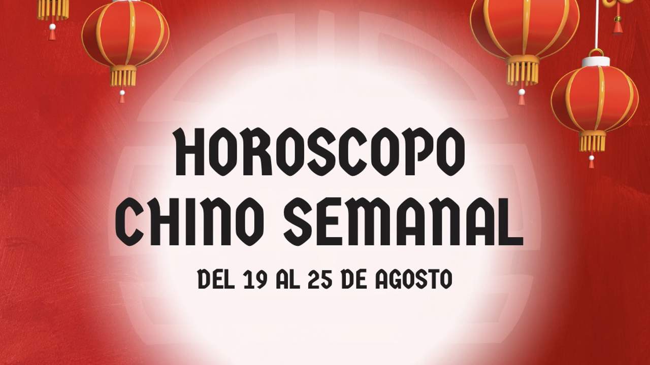 Horóscopo semanal 19 agosto