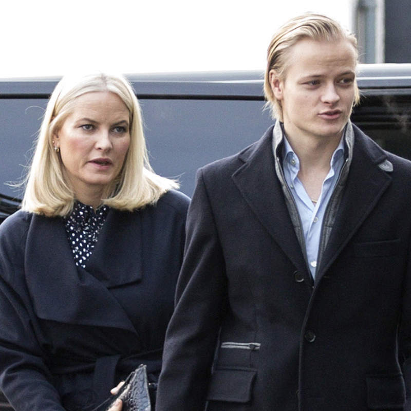 Mette Marit, Marius y Haakon