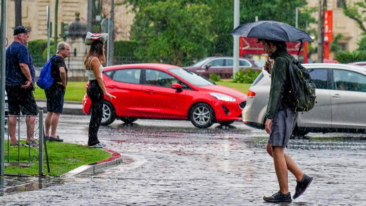 Paraguas lluvia