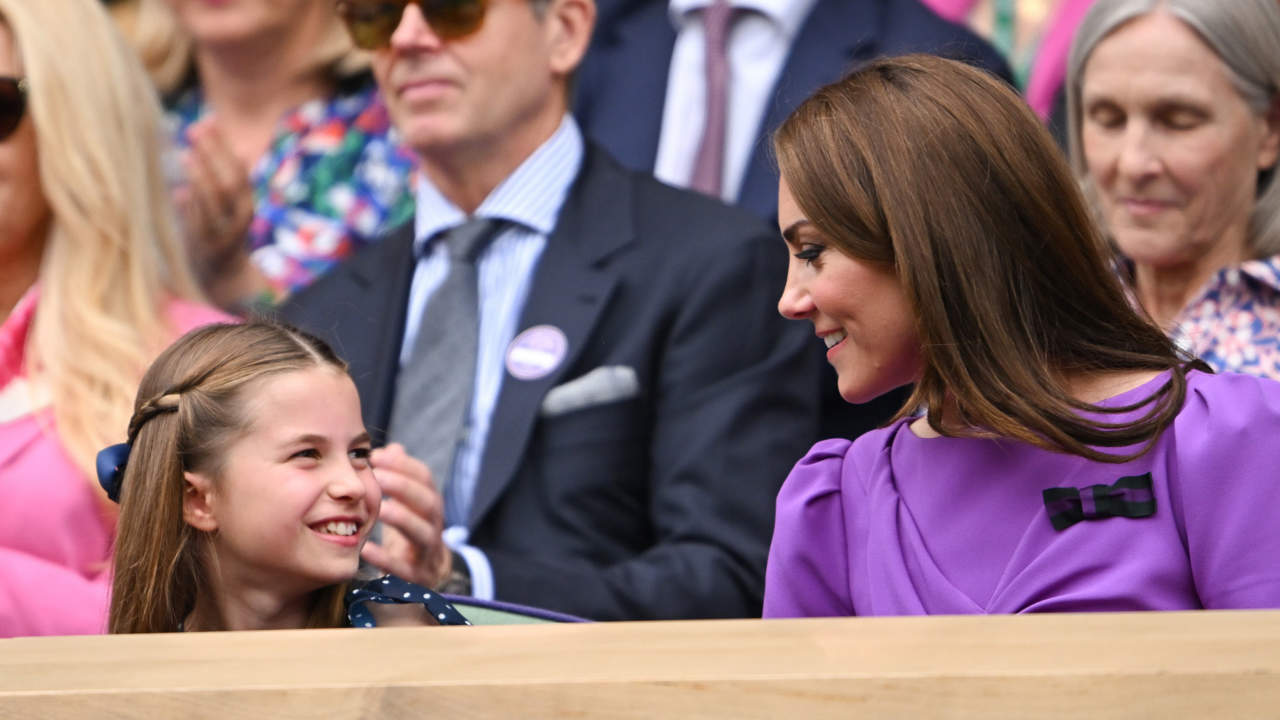 Charlotte y Kate Middleton 