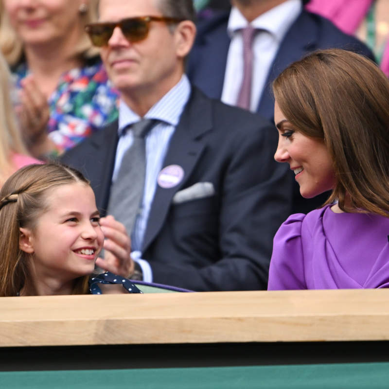 Charlotte y Kate Middleton 