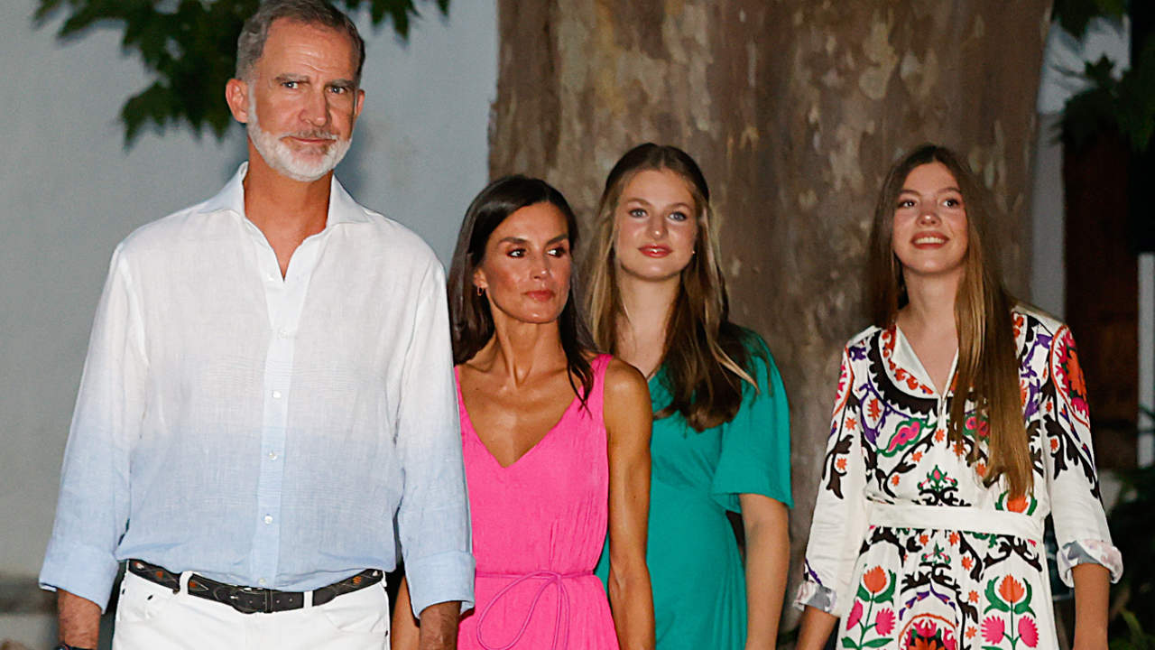 Felipe, Letizia, Leonor y Sofía