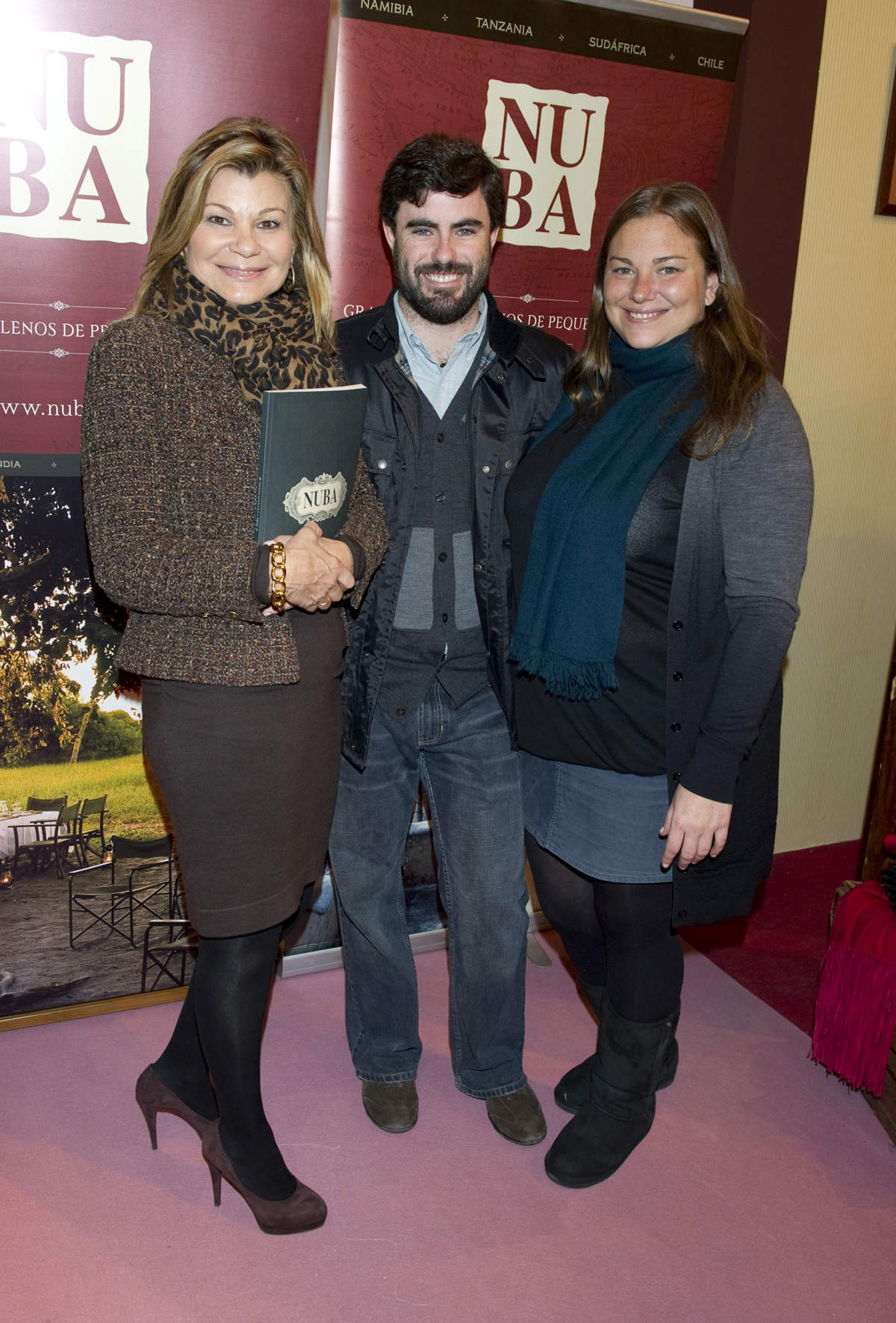 Cari Lapique, Antonio Matos y Caritina Goyanes