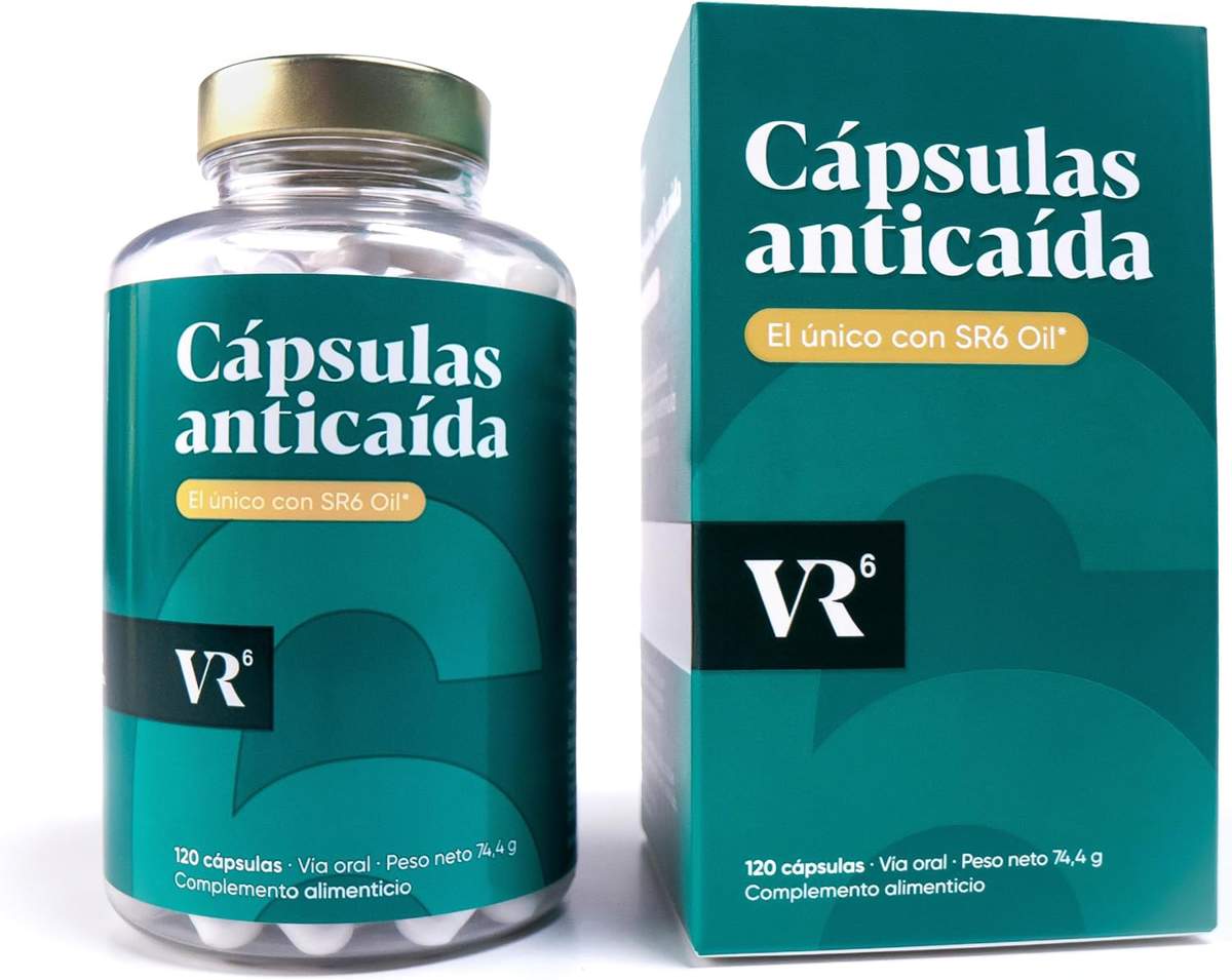  VR6-120 Cápsulas Anticaída del Cabello